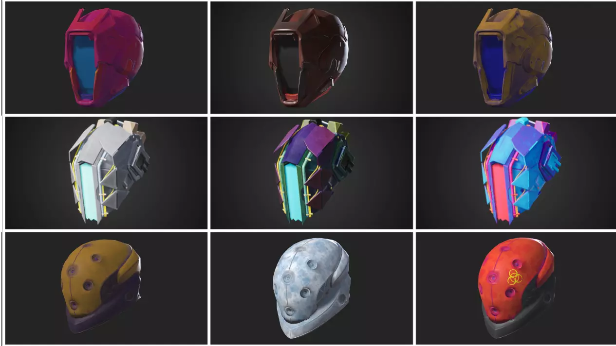 Redemption Pack Low-poly 3D model_0