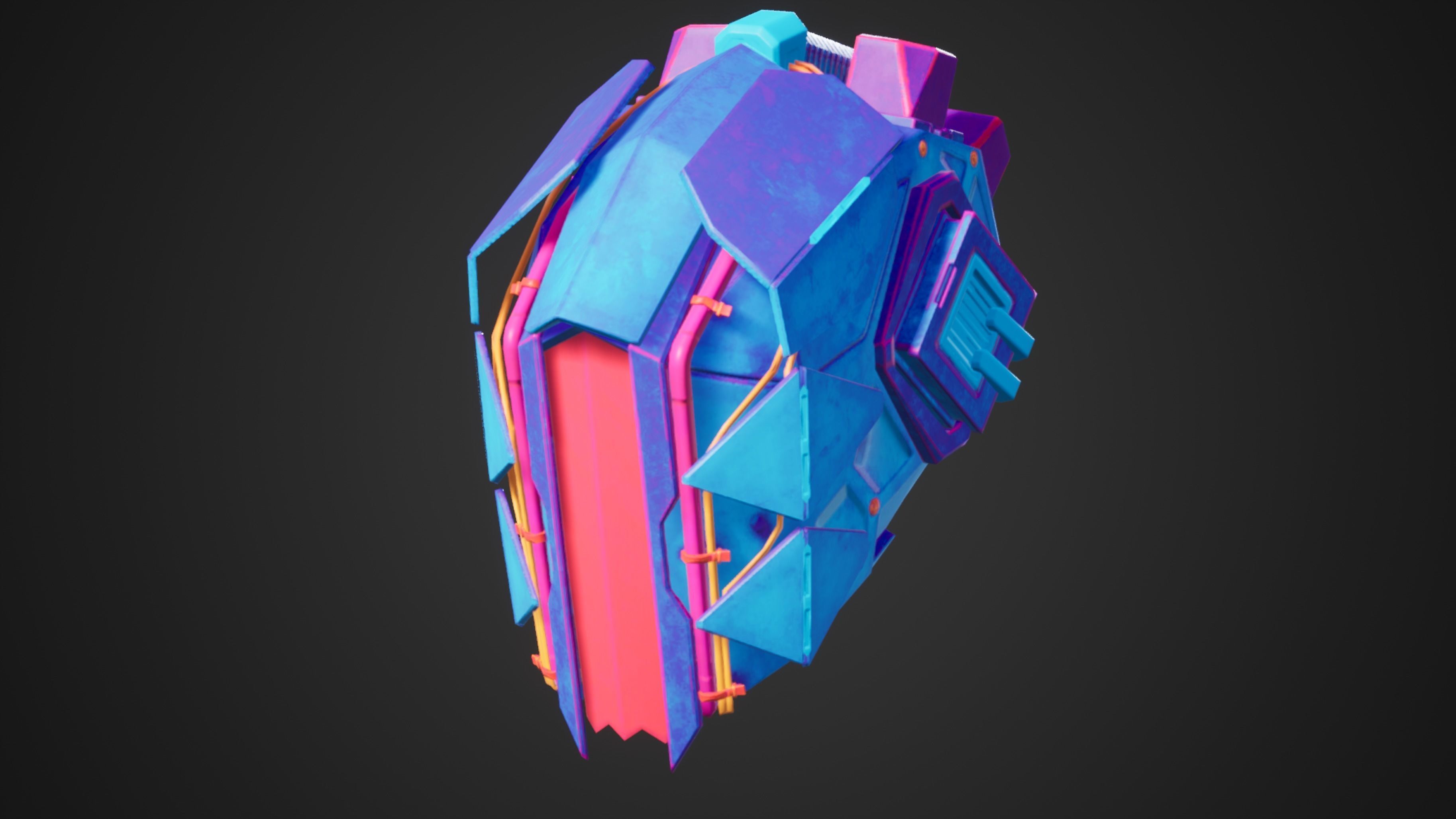 Redemption Pack Low-poly 3D model_6