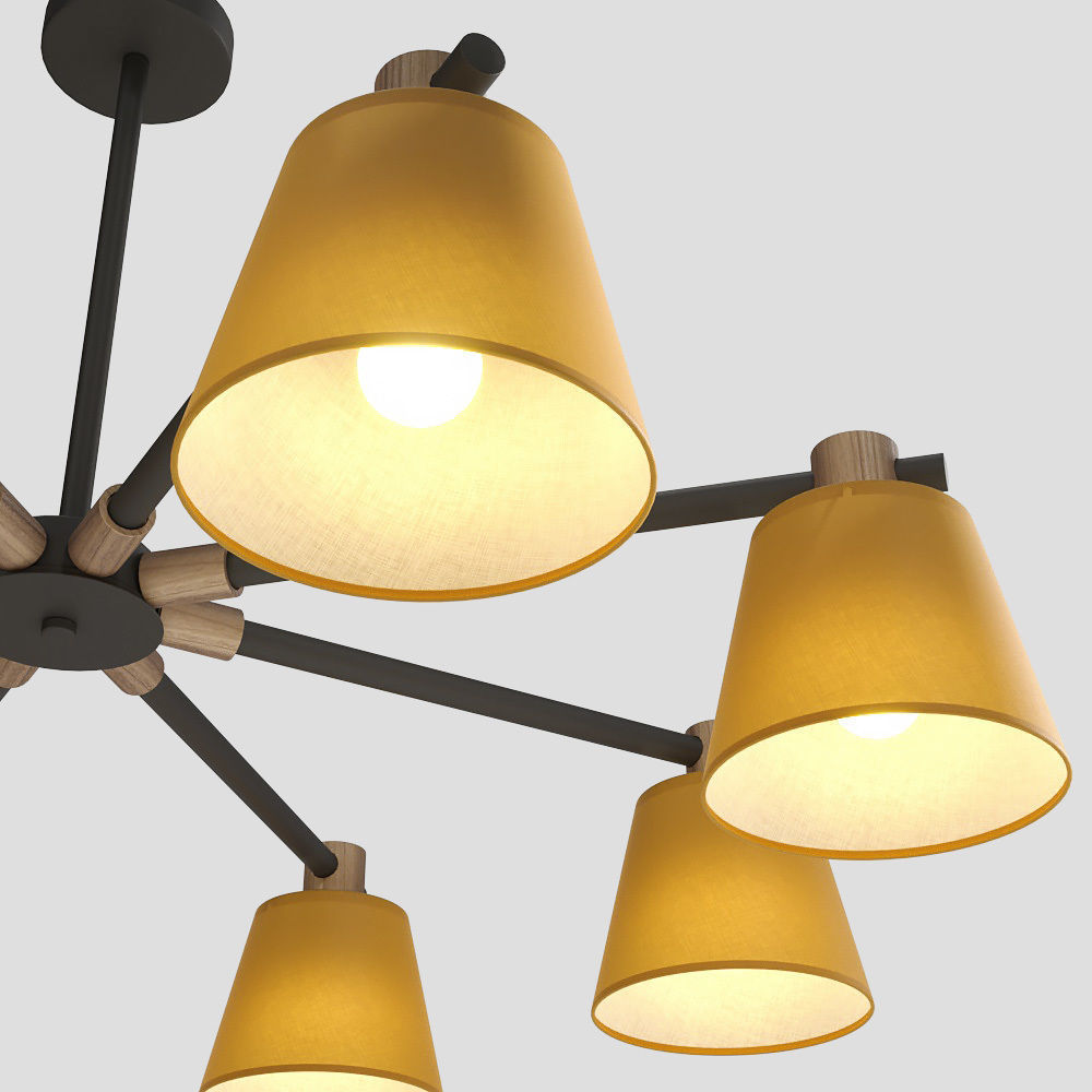Lampatron Natura A 8 lamps 3D model_1