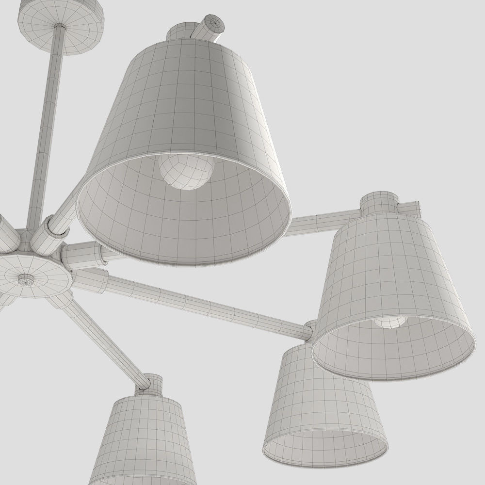 Lampatron Natura A 8 lamps 3D model_5