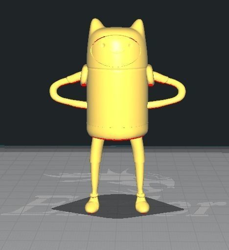 Adventure time model 3d Free 3D print model_3