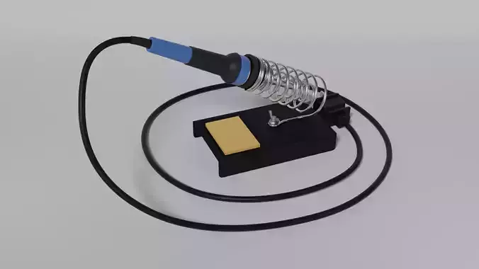 Soldering pen 3D model