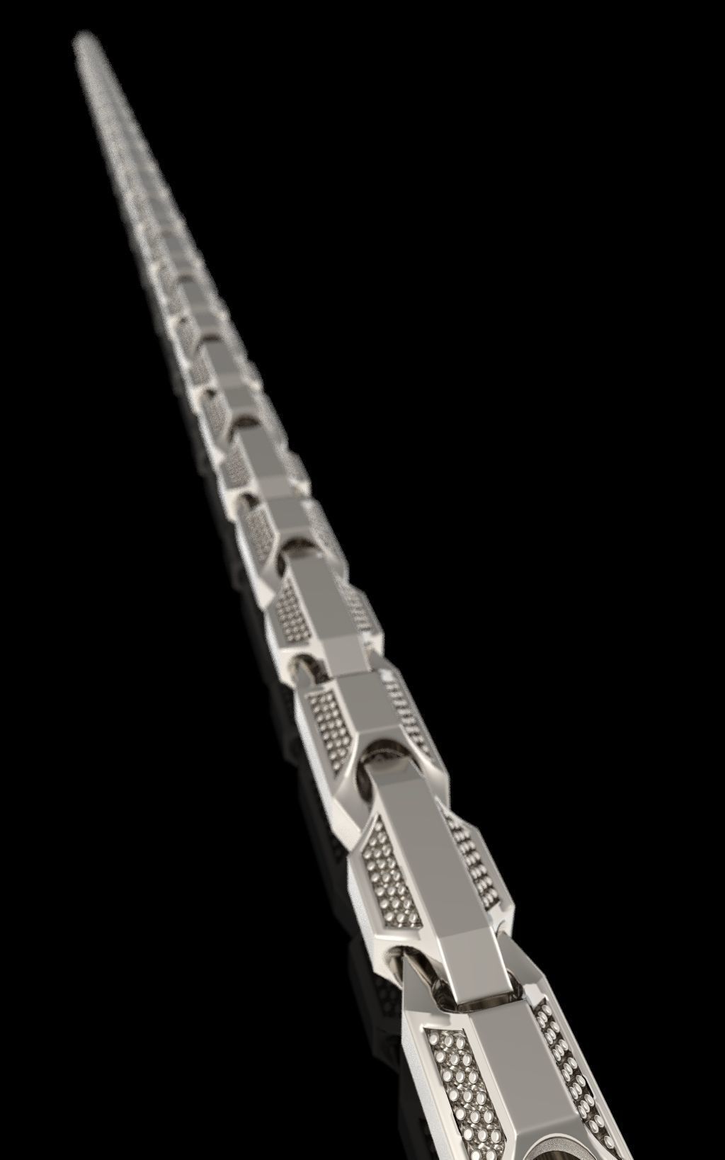 Necklace for men Chain 3D print model_3