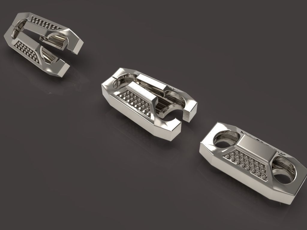 Necklace for men Chain 3D print model_6