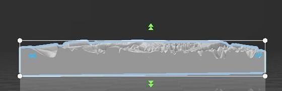 jbnjg flat surface with arrow pointing to it 3D print model