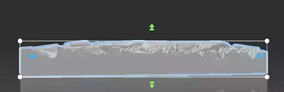 jbnjg flat surface with arrow pointing to it 3D print model