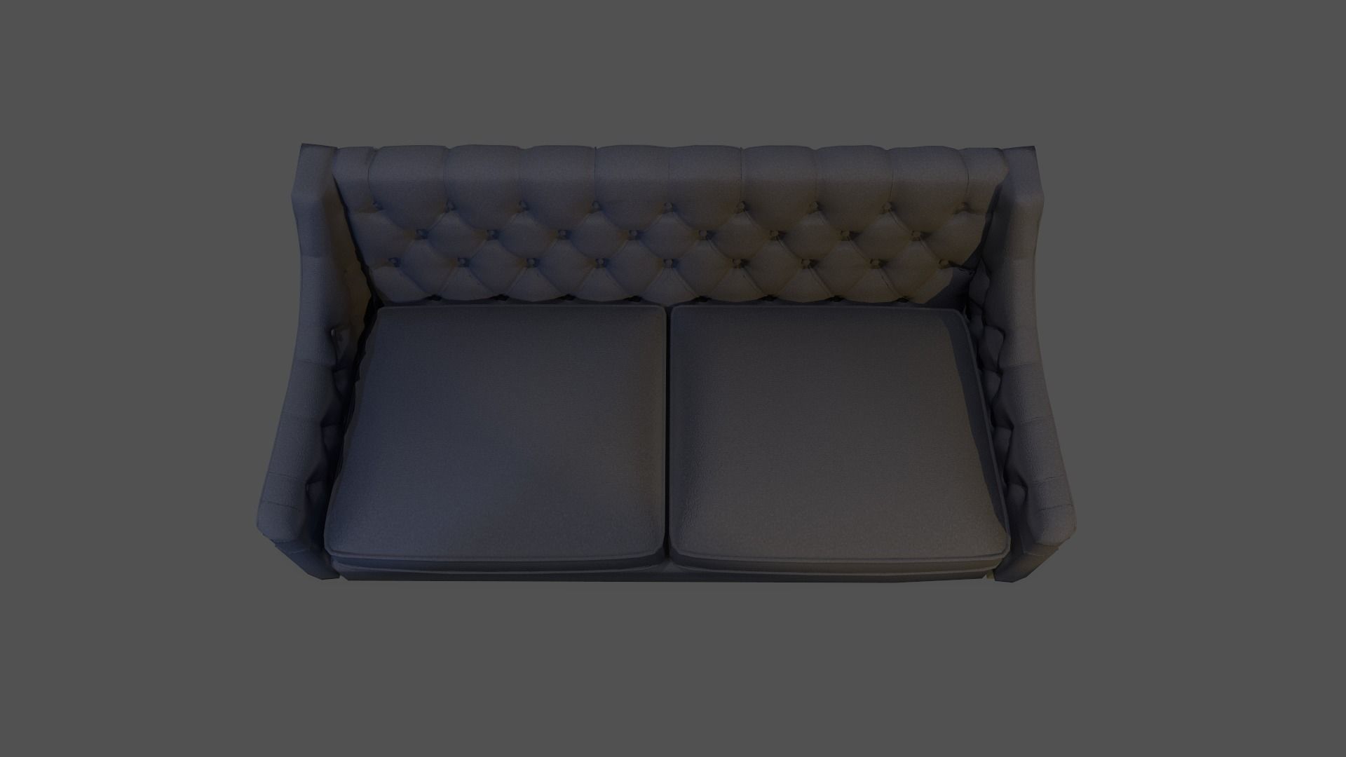 Sofa with color variations Low-poly 3D model_11