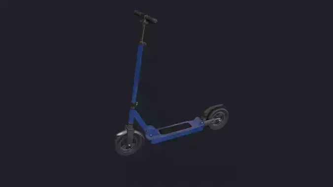 Blue Scooter - Kick Scooter - Kids Scooter - Small Scooter