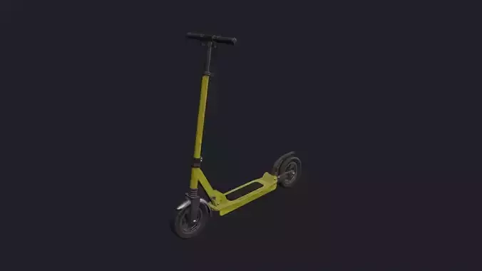 Yellow Scooter - Kick Scooter - Kids Scooter - Small Scooter