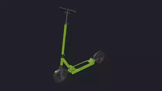 Green Scooter - Kick Scooter - Kids Scooter - Small Scooter