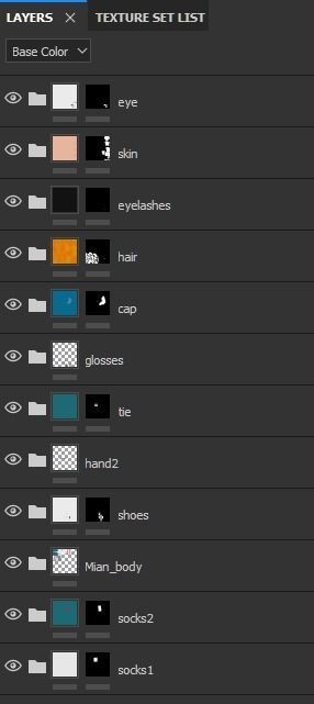 Simple cartoon 3D boy Low-poly 3D model_16