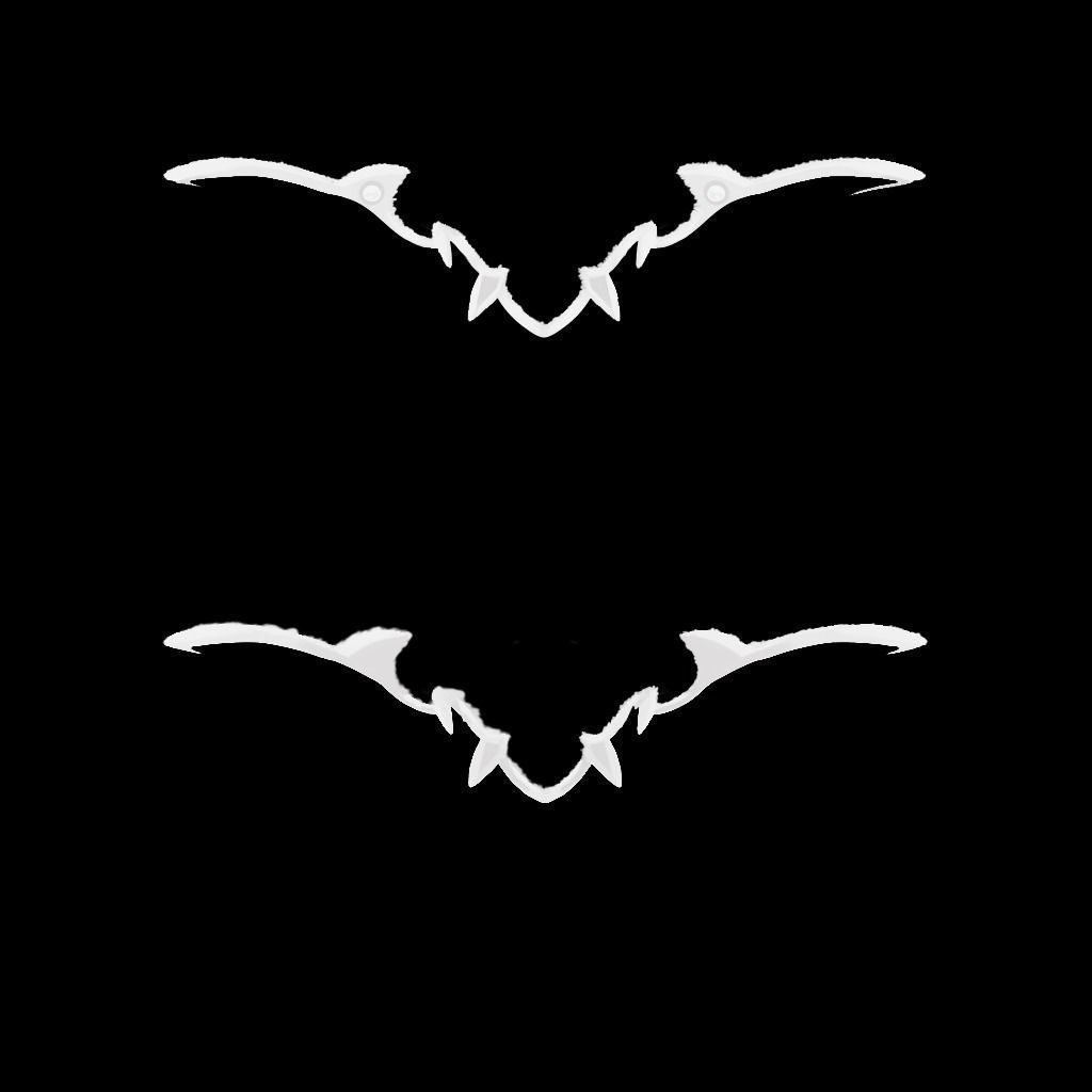 Low-Poly-Ancient-Fairy-Angel-Wings angel wings Low-poly 3D model_16