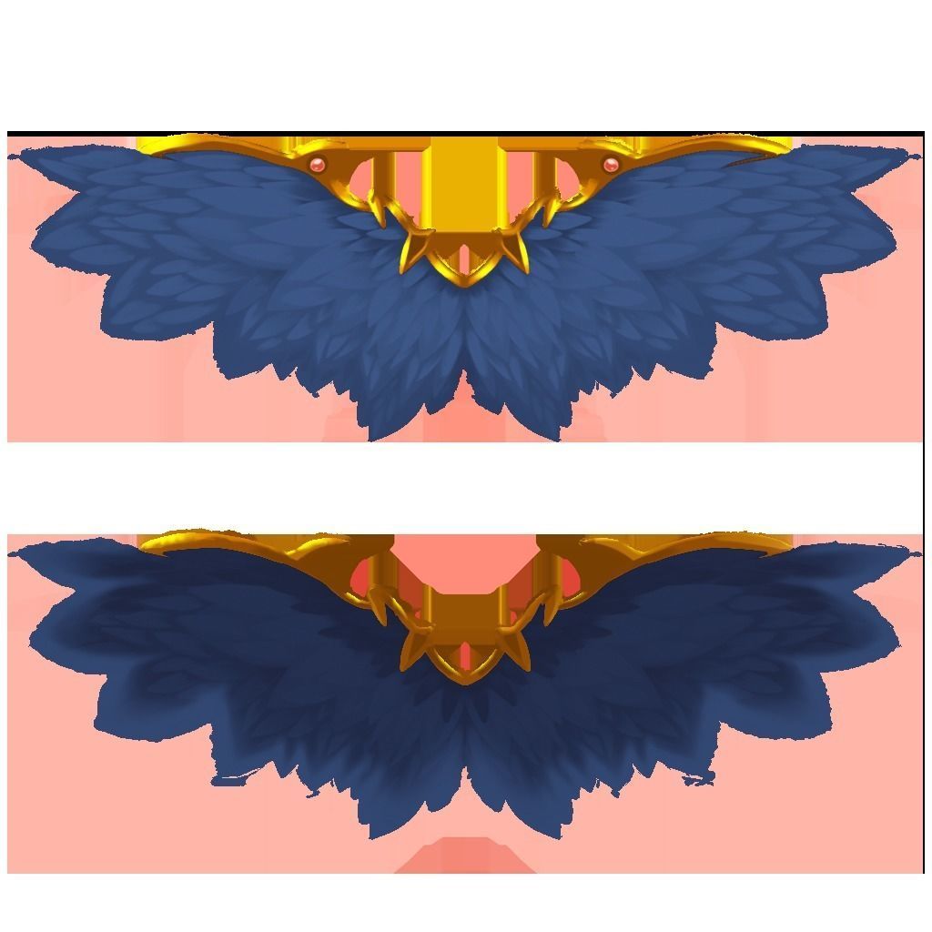 Low-Poly-Ancient-Fairy-Angel-Wings angel wings Low-poly 3D model_20