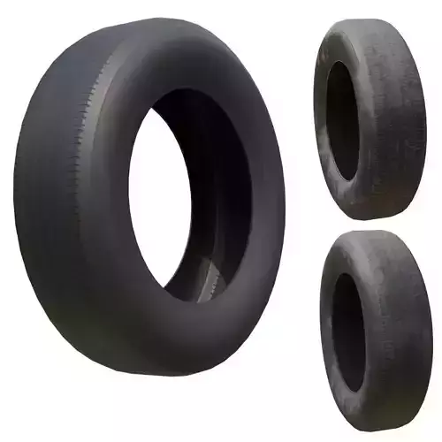 Tire Low Poly more Bonus PBR Option Textures