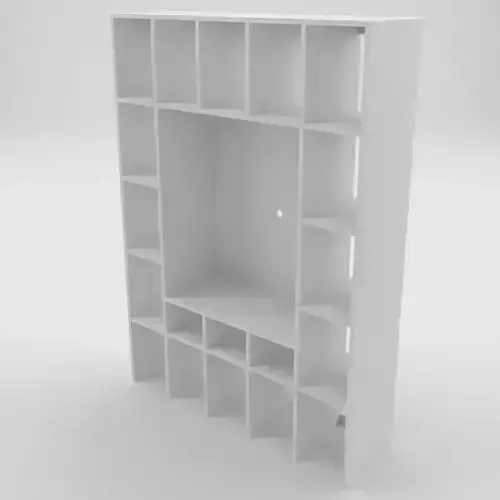 CELULA ESTANTE TV 212x212 3D model
