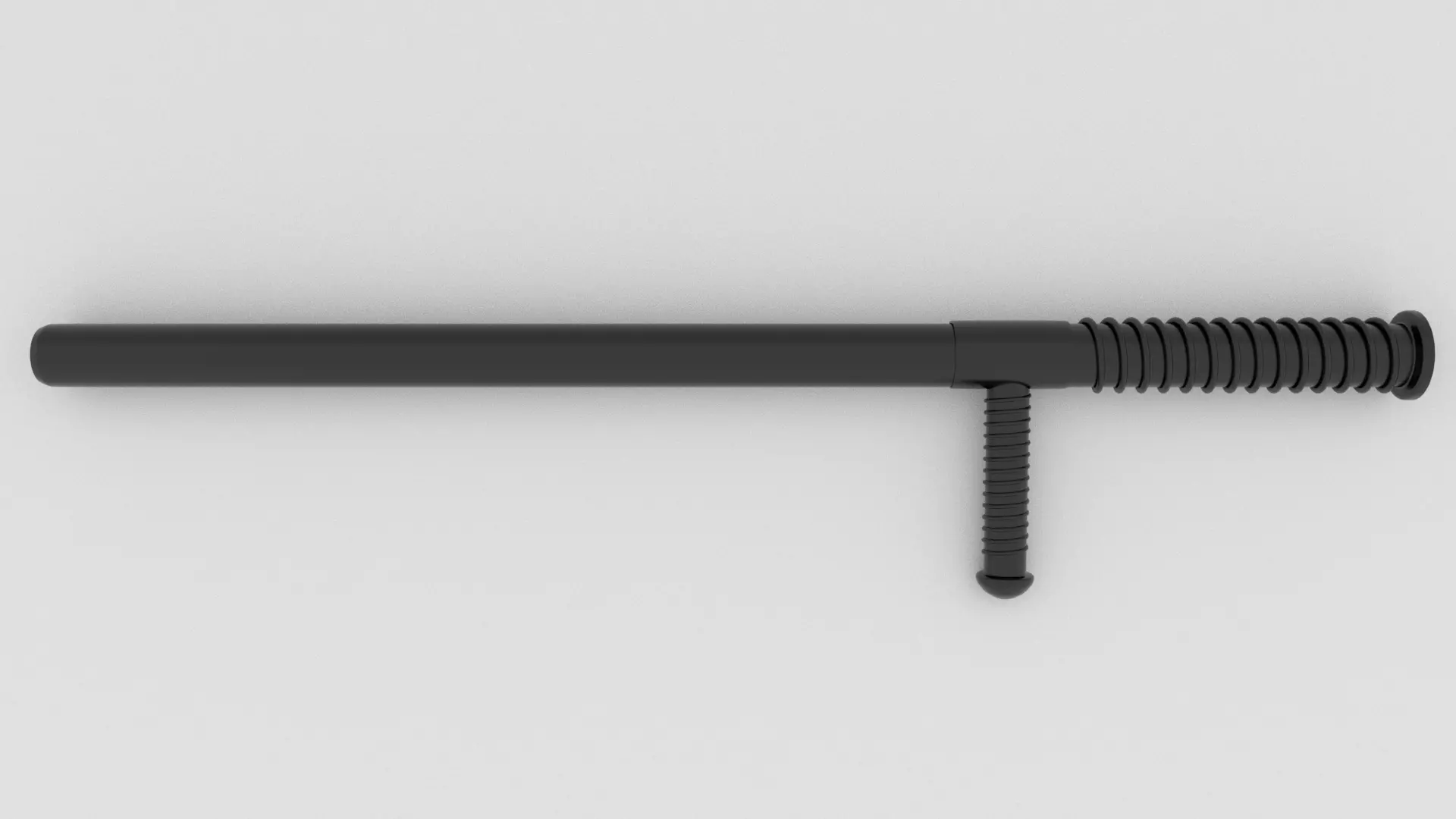 Baton Police Low-poly 3D model