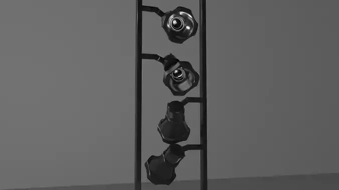 DECORATIVE LAMPS - LOW-POLY