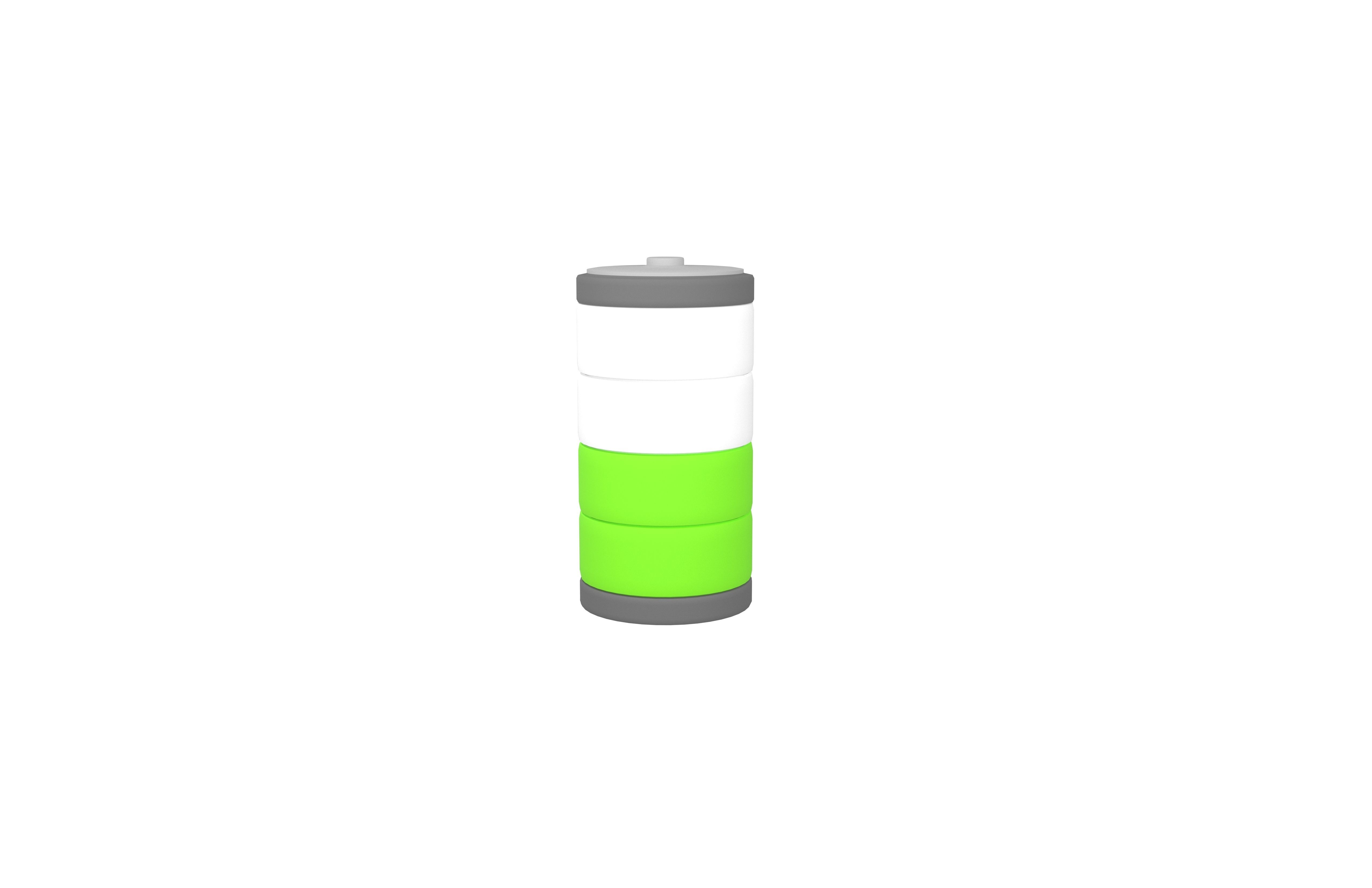 Battery Symbol v1 007 Low-poly 3D model_7