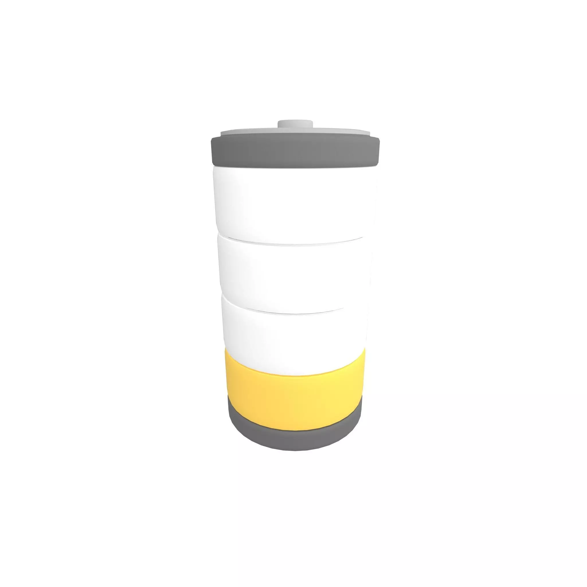 Battery Symbol v1 011 Low-poly 3D model_0