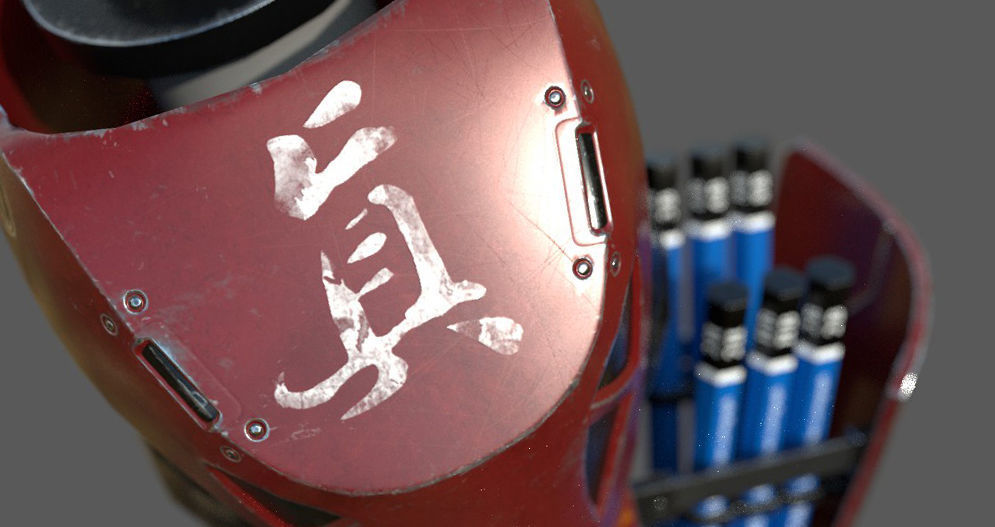 Robot Arm For Art 3D model_9