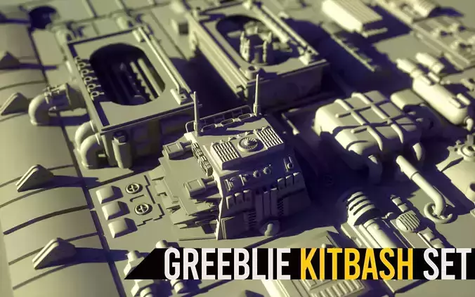Greeblie Kitbash Set 1