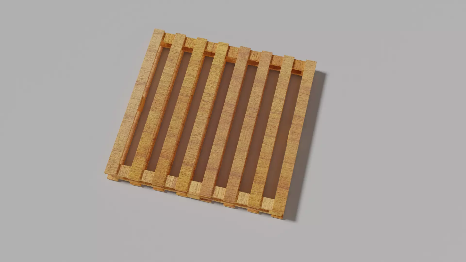 Pallet Crate 3D model_0