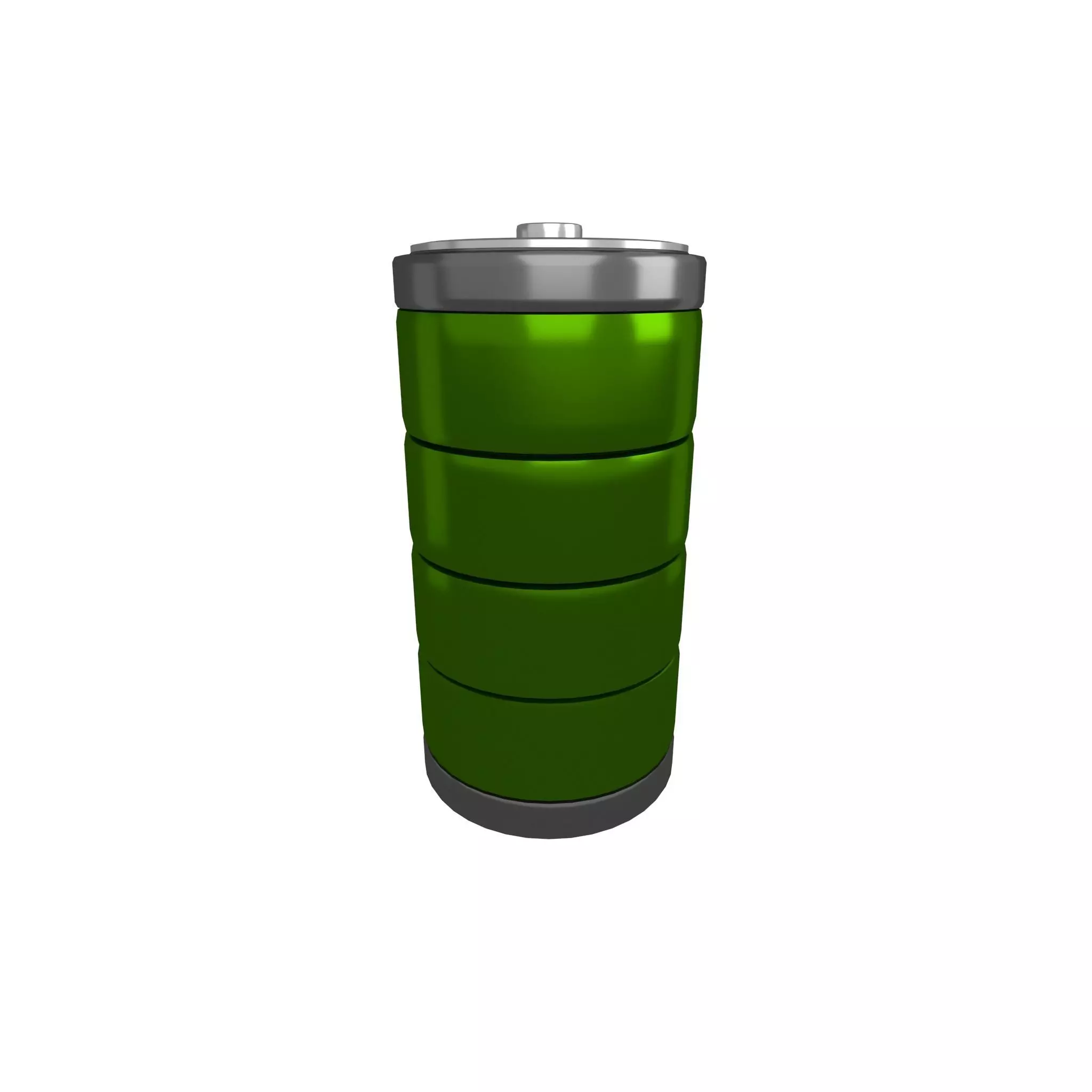 Battery Symbol v1 019 Low-poly 3D model_0