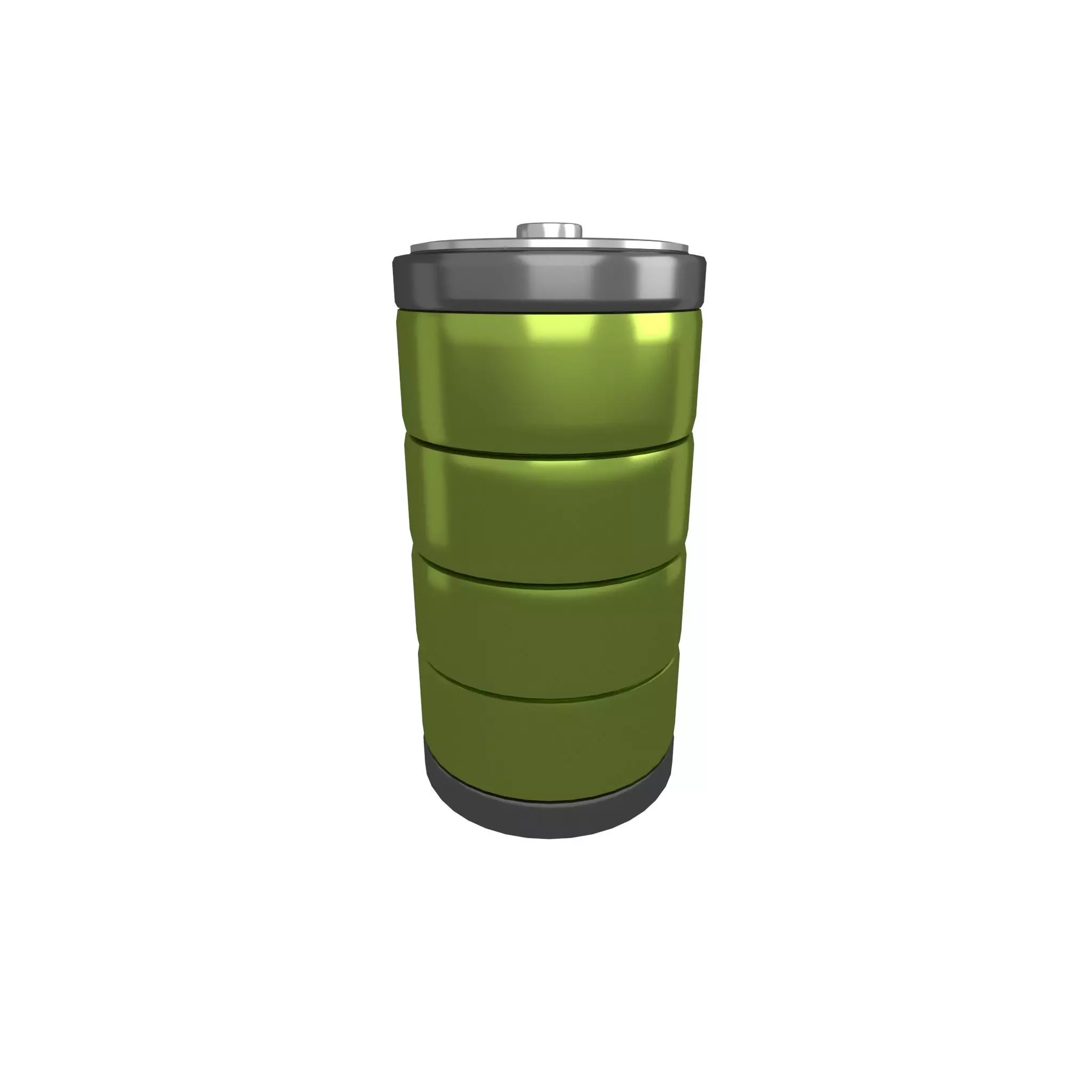 Battery Symbol v1 020 Low-poly 3D model_0
