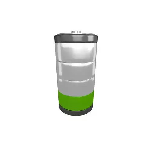 Battery Symbol v1 024 Low-poly 3D model