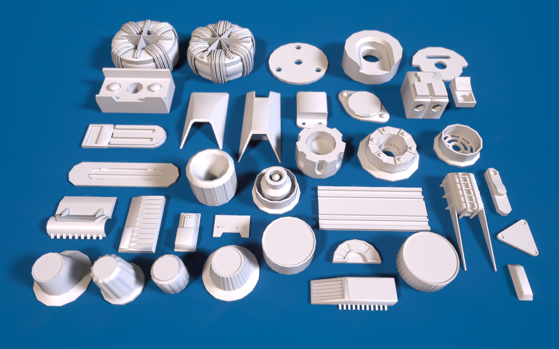 Greeblie Kitbash Set 2 3D model_1