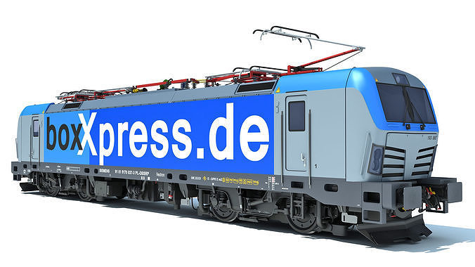 Siemens Vectron Locomotive boxXpress 3D model