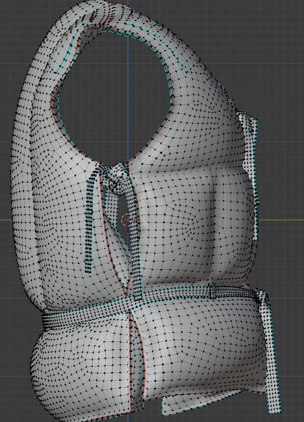 Life Jacket 3D model_12