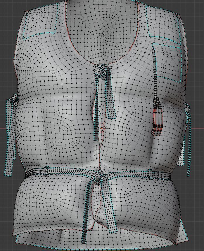 Life Jacket 3D model_10