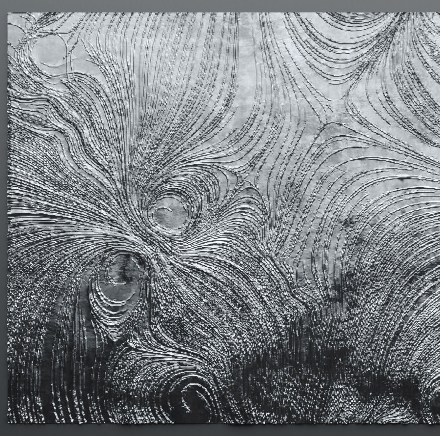 Panel painting 3D model_2