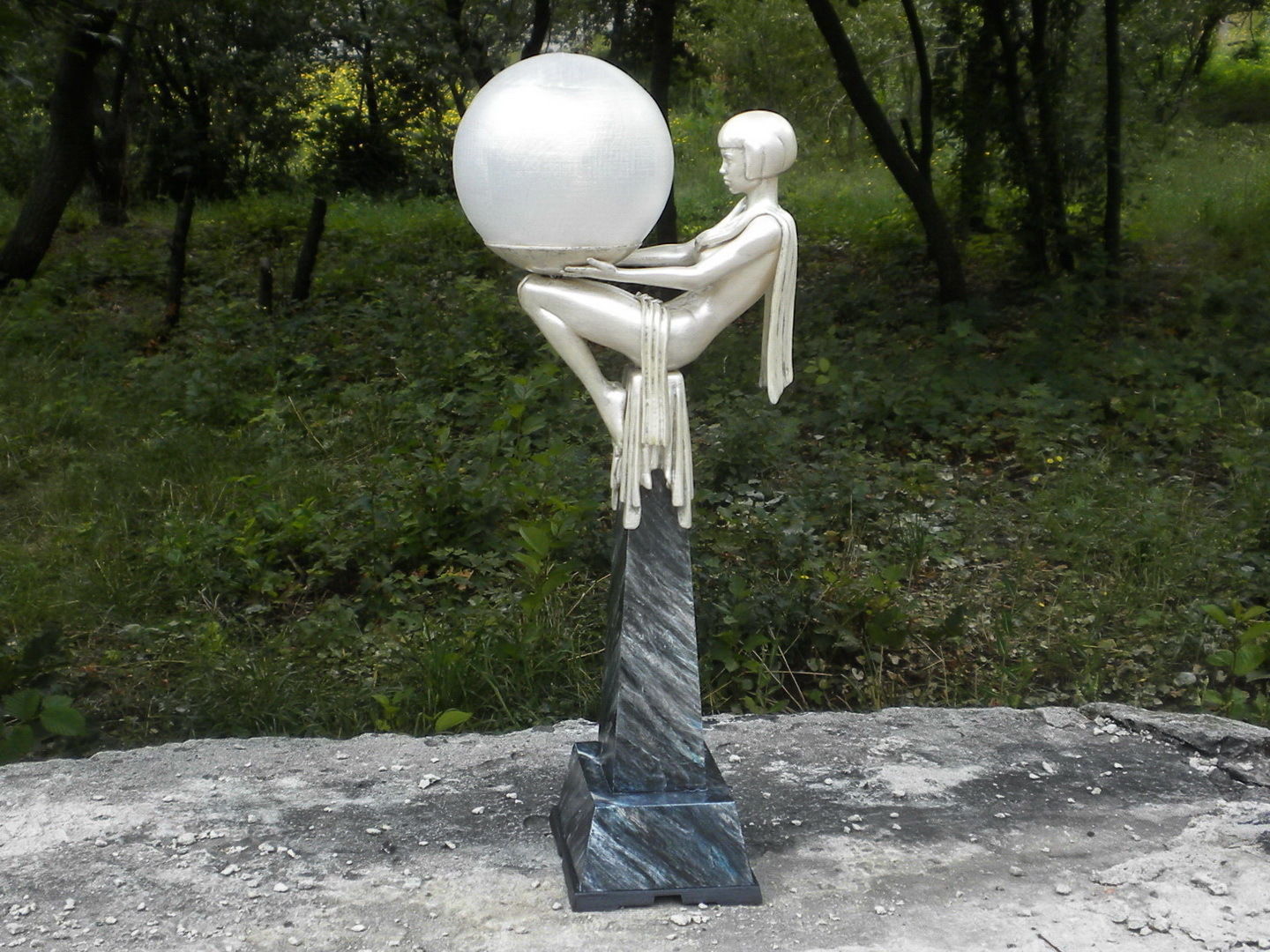 Art Deco Lamp 3 3D print model_7