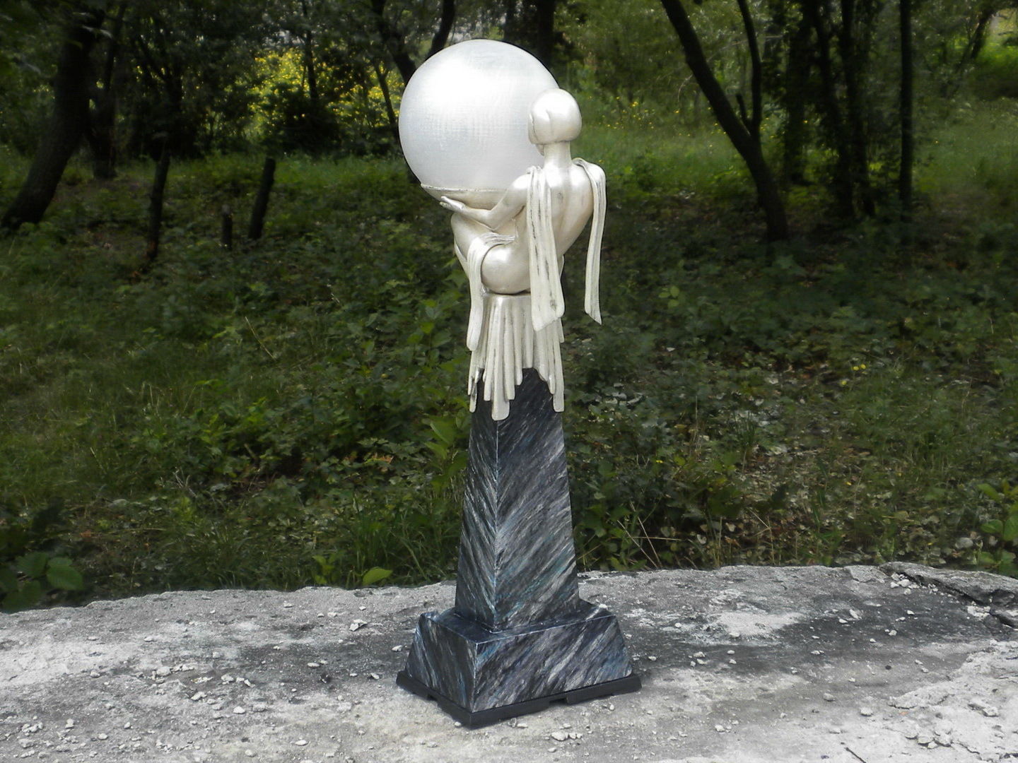 Art Deco Lamp 3 3D print model_9