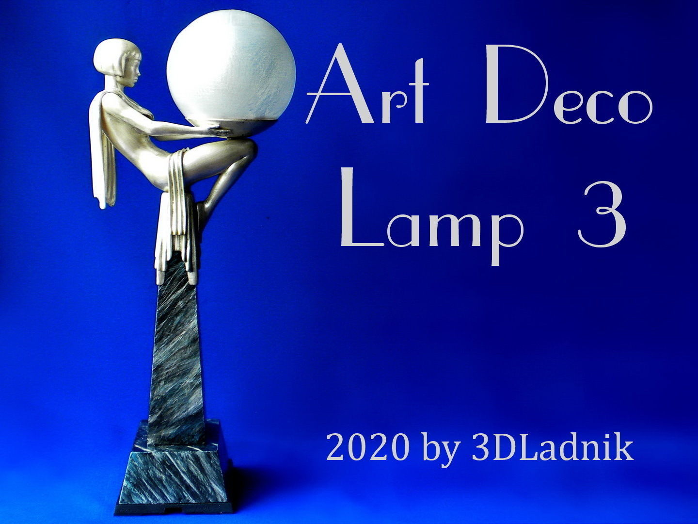 Art Deco Lamp 3 3D print model_3