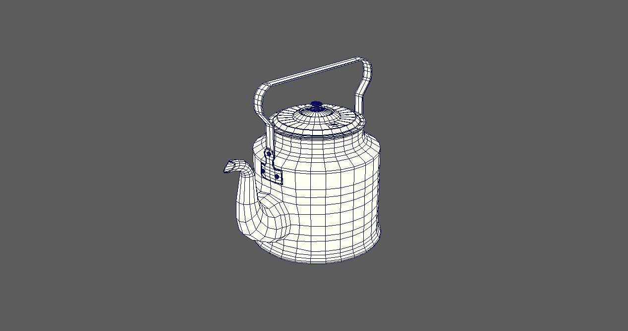 Kettle tea Free 3D model_4