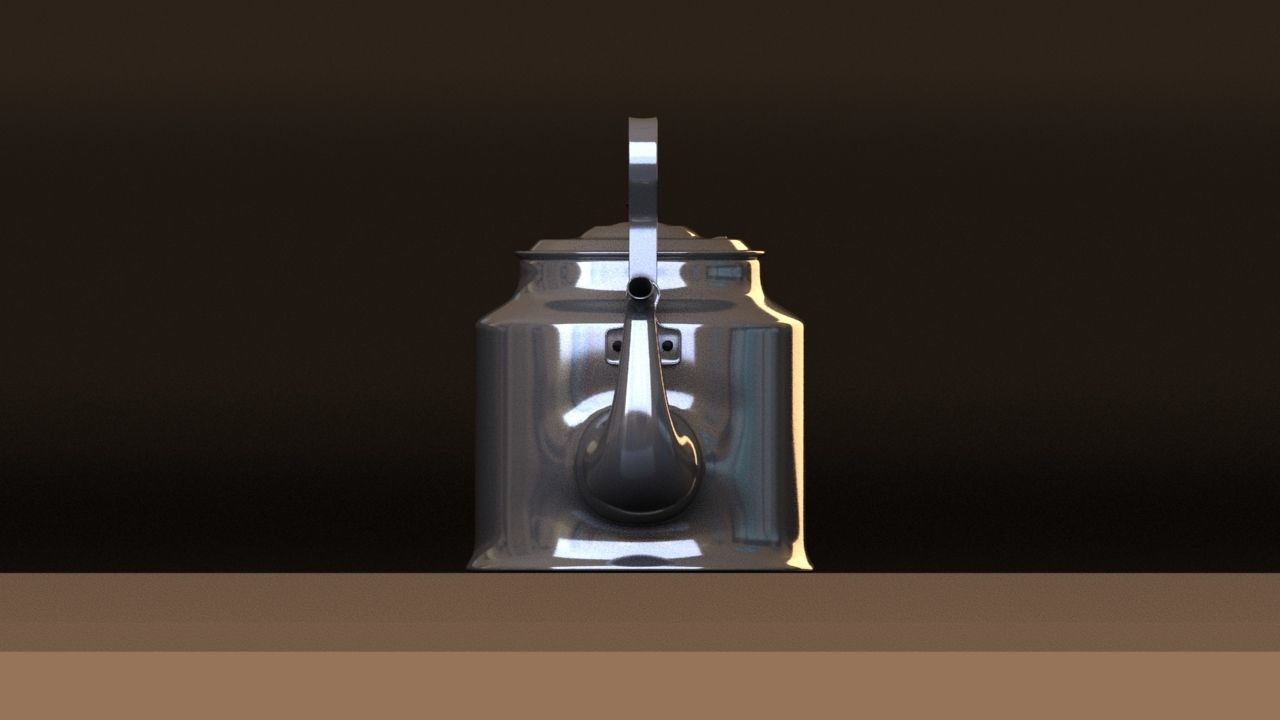 Kettle tea Free 3D model_1