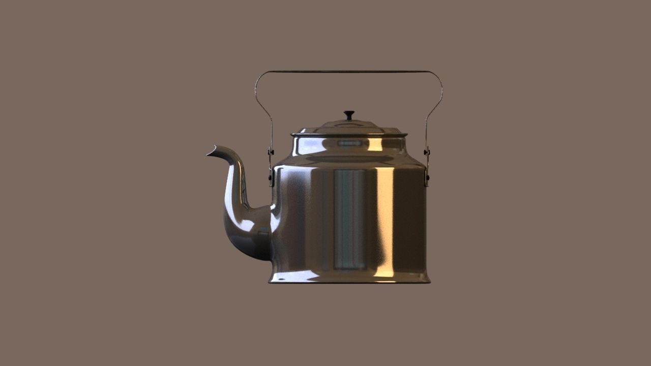 Kettle tea Free 3D model_2