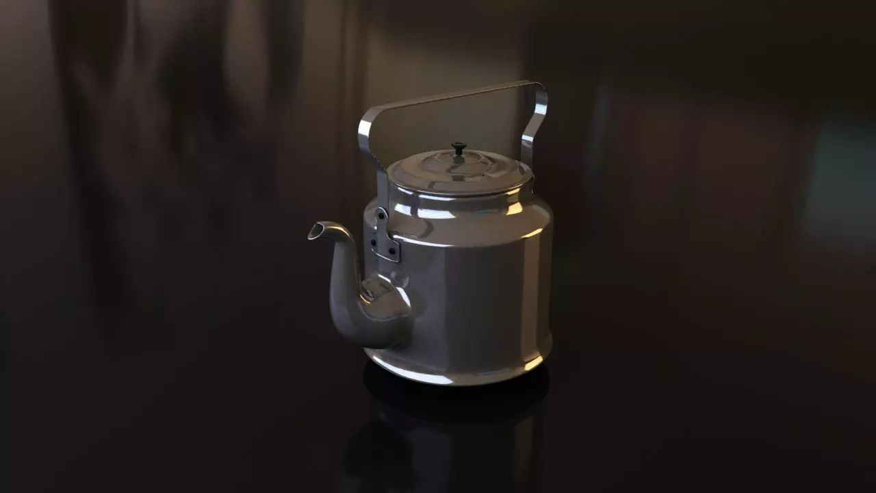 Kettle tea Free 3D model_0