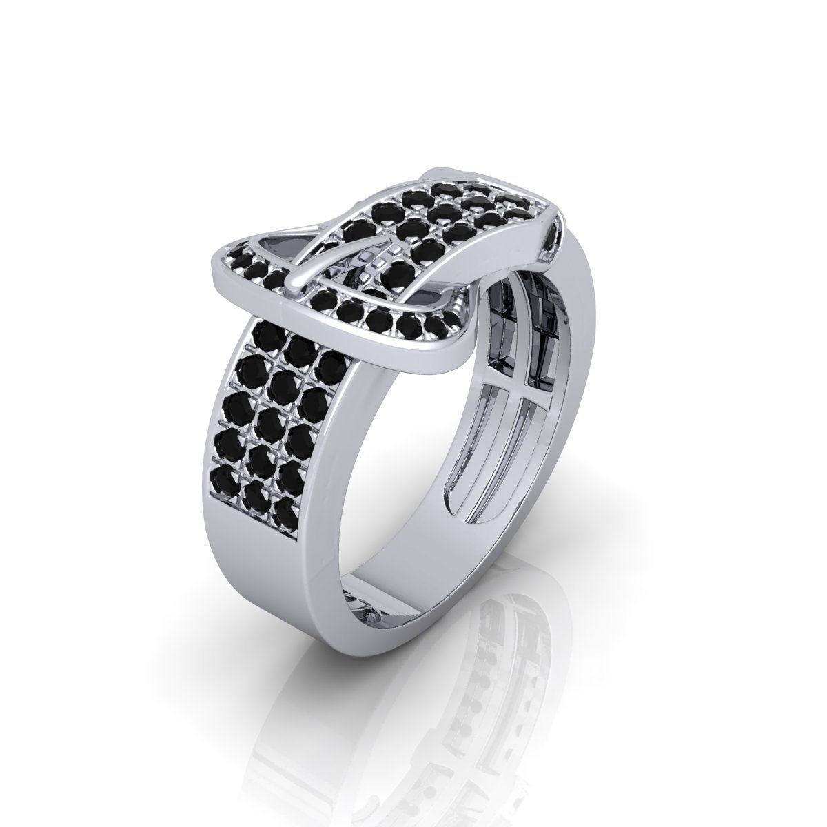 Belt Ring  3D print model_3