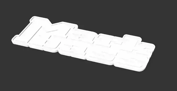 MARKBASS replacement logo for your combo 3D print model