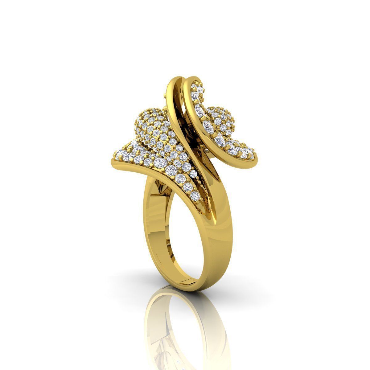 Fancy Look Design Ring 3D print model_6