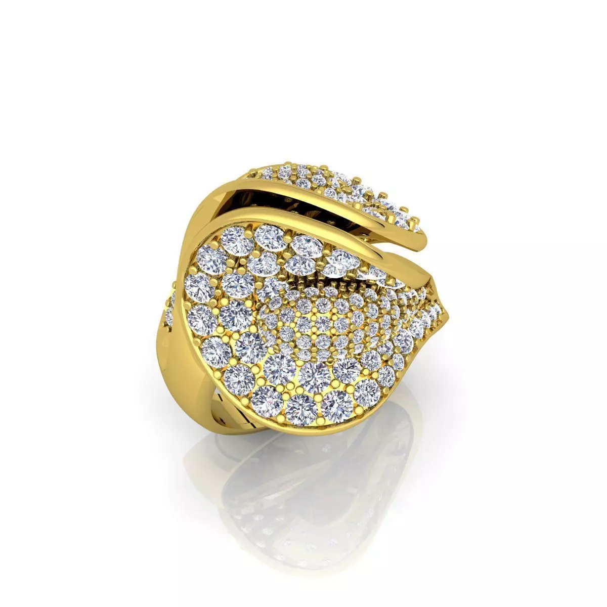 Fancy Look Design Ring 3D print model_0