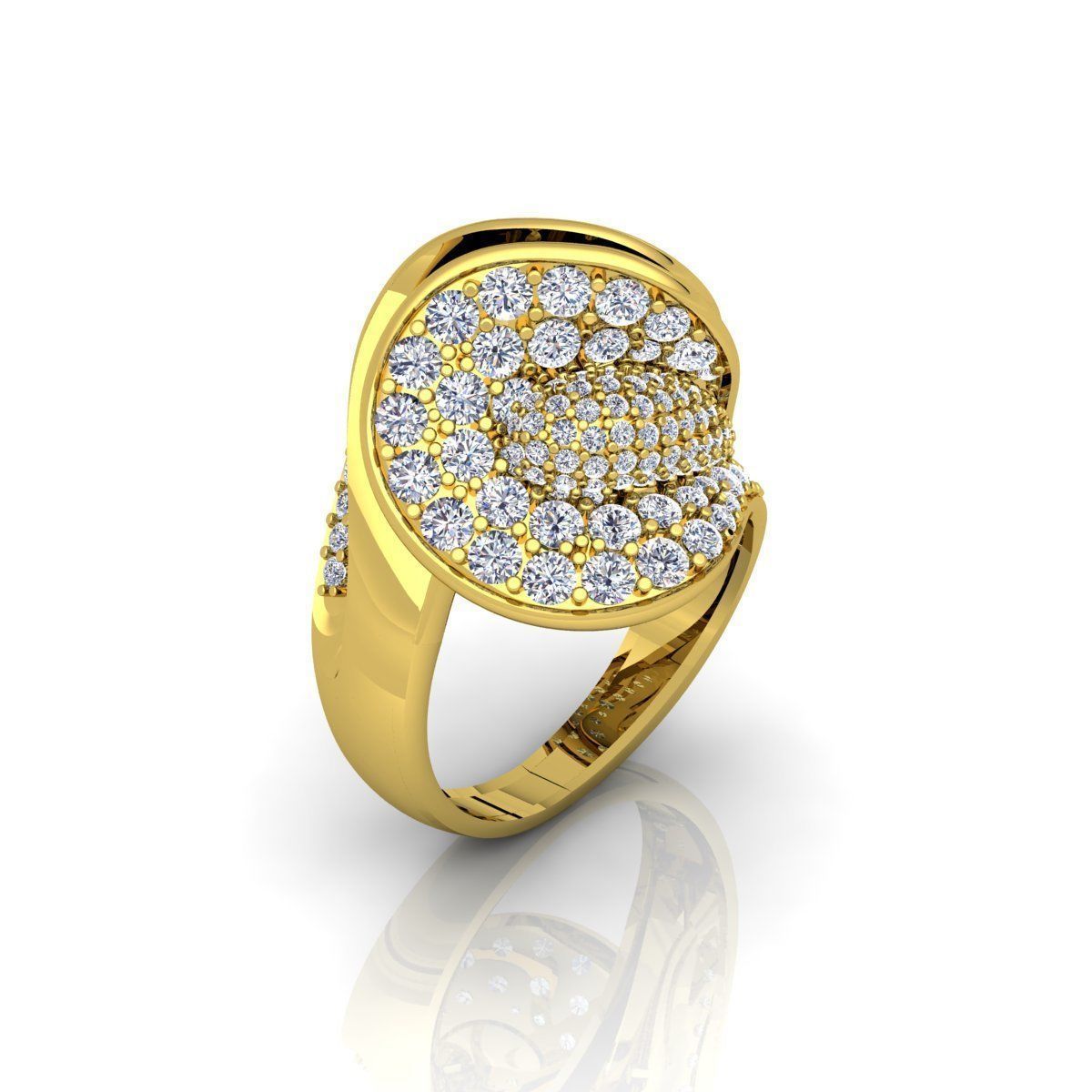 Fancy Look Design Ring 3D print model_8