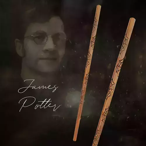 James Potter Wand - Harry Potter 3D print model