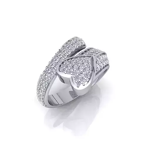 Heart Love Ring  3D print model