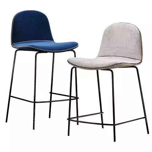 CB2 primitivo bar stool 3D model