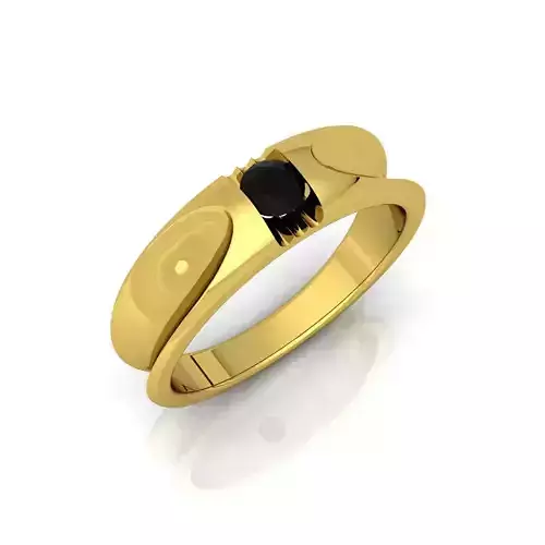 Black Center Ring  3D print model